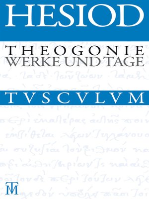 cover image of Theogonie / Werke und Tage
